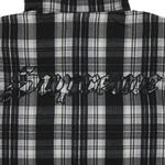 Фланелевые рубашки Supreme Printed Hooded Flannel Shirt 'Black' 3