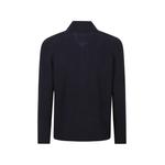 ribbed-knit zip-up cardigan 2