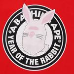Футболки BAPE Year Of The Rabbit Tee 'Red' 2
