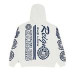 Худи Supreme Knowledge Reigns Zip Up Hooded Sweatshirt 'White' 2