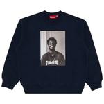 Supreme x Thrasher Crewneck 'Navy' 1