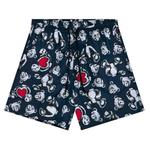 Плавки Palm Angels x Vilebrequin Bear Print Swimshorts 'Blue/White' 1