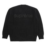 Свитера Supreme Tonal Appliqué Sweater 'Black' 2