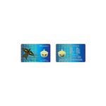 Коллекция 5G Gold 999.9/24K Золотой слиток серии Wau (0,5 г) 2