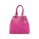 Маленькая сумка-тоут Canvas Cannage Lady Dior Soft Shopping (2008 год) 1