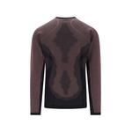 abstract-pattern long-sleeve sweater 2