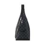 Сумки через плечо Louis Vuitton Duo Sling Bag «Black Monogram Eclipse Canvas» 1