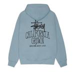 Топы Stussy Cali Grown Zip Hoodie «Slate» 2