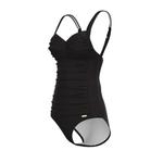 Цельный купальник Core Solid Black Plus Cup с закручивающимся передом 3