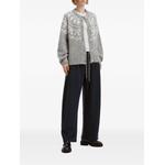 drawstring wide-leg track pants 2