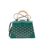 Сумка-сэтчел Structured Saigon Top Handle Bag Coated Canvas with Leather размера мини 2