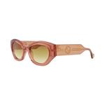 Солнцезащитные очки Gucci Round-Frame Injection 'Коричневый' 3
