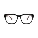 Очки Gucci Square-Frame Recycled Acetate Optical Frames 'Черный/Прозрачный' 1