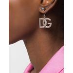 Серьги-подвески KIM DOLCE&GABBANA с логотипом 2