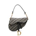 Сумка на плечо Oblique Canvas Saddle Bag (2020 год) 1