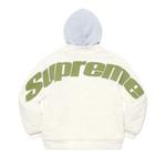 Варсити-куртки Supreme Hooded Twill Varsity Jacket 'Белый' 2