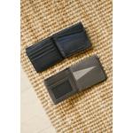 Grayson Leather Bi-fold Wallet with Extra Flap (RFID) - Хаки 2