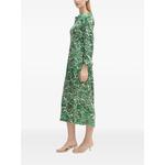 abstract-print long-sleeve midi dress 2