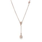 Колье Trend из розового золота с жемчугом и бриллиантами 1