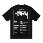 Футболки Stussy Wiki Tee 'Черная' 2