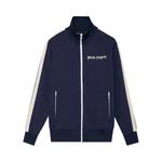 Трековые куртки Palm Angels Classic Track Jacket 'Navy/White' 1