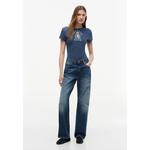 Футболка с коротким рукавом и круглым вырезом Garment Dye Crest - Th Mainline 4