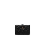 Стеганый двухстворчатый кошелек Kate Spade среднего размера, черный KN755 1