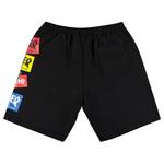 Шорты Supreme x Thrasher Multi Logo Sweatshort 'Black' 2