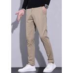 Мужские прямые брюки из саржи 3