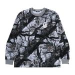 Топы BAPE Tree Edge Camo Relaxed Fit Long-Sleeve Tee 'White' 1