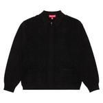 Кардиганы Supreme Crochet Zip Up Cardigan «Черный» 1