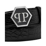leather belt cocco hexagon 2