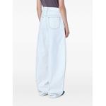 The Ovalo de-Nîmes high-waisted curved jeans 3