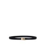 croc-effect logo-buckle belt 1