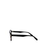 tortoiseshell-effect pilot-frame glasses 3