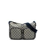 Сумка через плечо Double Pocket с узором GG Supreme (2016-2026 годы) 1