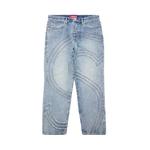 Джинсы Supreme S Logo Свободная посадка 'Washed Blue' 1