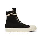Кроссовки Rick Owens DRKSHDW Strobe Cotton Denim High 'Черное Молоко' 1