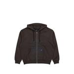Collage zip-up hoodie 1