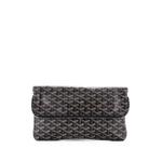 Saint Marie Coated Canvas clutch bag 1