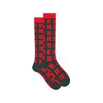 Christmas-patterned socks 1