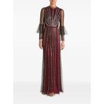 Sabel sequin-embellished maxi gown 2