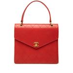 Сумка CC Quilted Caviar Turnlock Top Handle (1997-1999 годы) 1