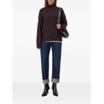 high-neck rib-trimmed sweater 2