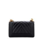 Маленькая сумка на плечо Boy Flap Bag Chevron Lambskin 2