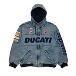 Джинсовые куртки Supreme x Ducati Hooded Racing Jacket 'Denim' 1