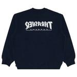 Supreme x Thrasher Crewneck 'Navy' 2