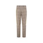 check-pattern side-stripe trousers 2