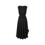 draped panelled midi dress 2