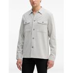 flap-pocket long-sleeve shirt 1